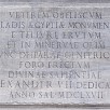 Foto: Targa dell' Obelisco della Minerva Bernini - Basilica di Santa Maria Sopra Minerva - sec.XIII (Roma) - 23